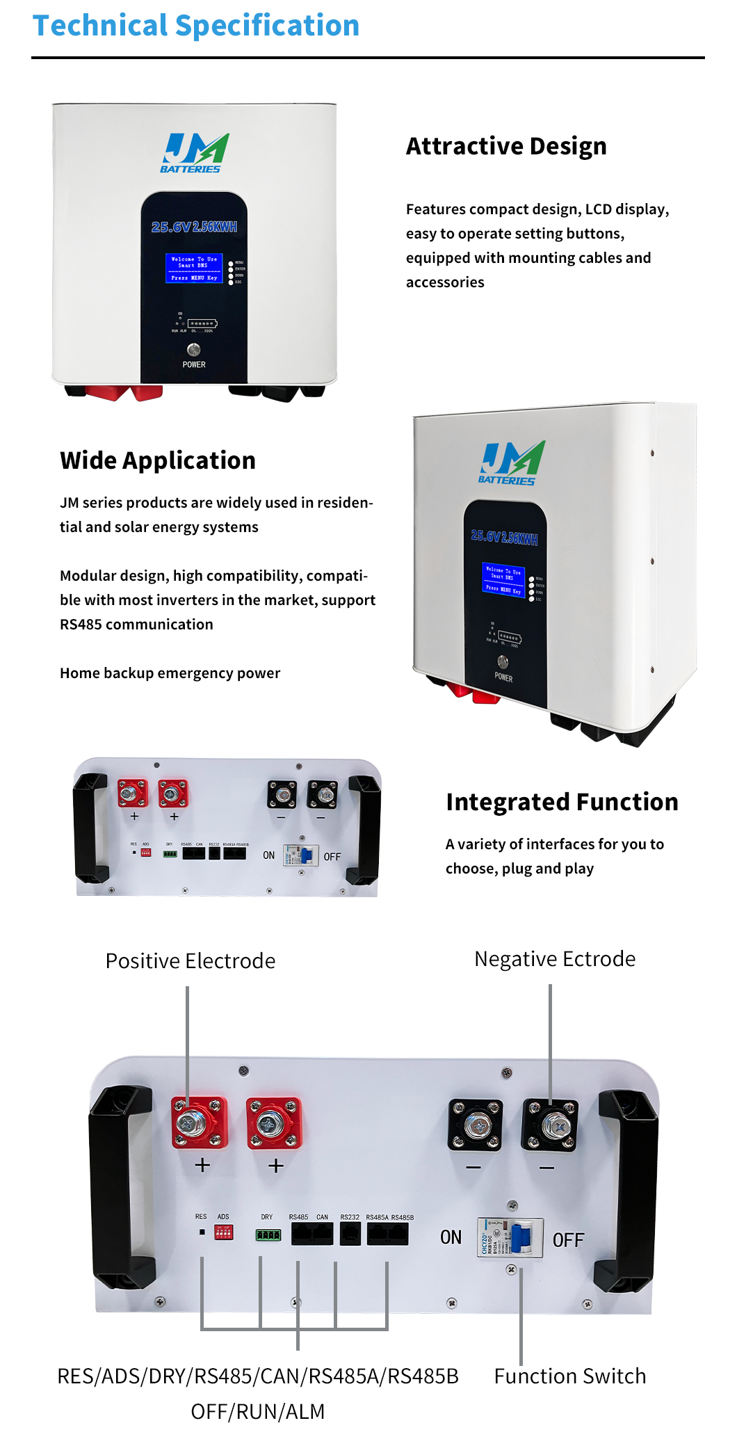 25.6V Lithium Ion Batteries